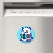 Cute Panda Beer Magneet (Insitu (Vaatwasser))
