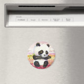 Cute Panda Beer Magnet (Insitu (Vaatwasser))