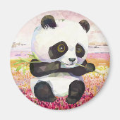 Cute Panda Beer Magnet (Voorkant)