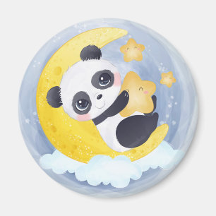 Cute Panda Beer Magnet