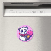 Cute Panda Beer Magnet (Insitu (Vaatwasser))
