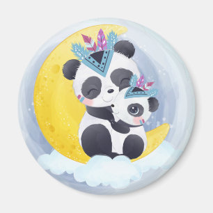 Cute Panda Beer Magnet
