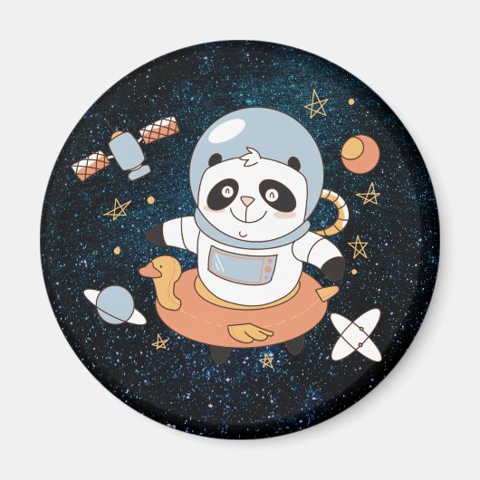 Cute Panda Beer Magnet (Voorkant)