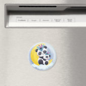 Cute Panda Beer Magnet (Insitu (Vaatwasser))
