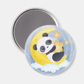 Cute Panda Beer Magnet (Voorkant / Achterkant)