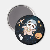 Cute Panda Beer Magnet (Voorkant / Achterkant)