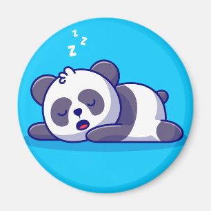 Cute Panda Beer Magnet