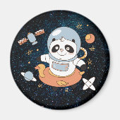 Cute Panda Beer Magnet (Voorkant)