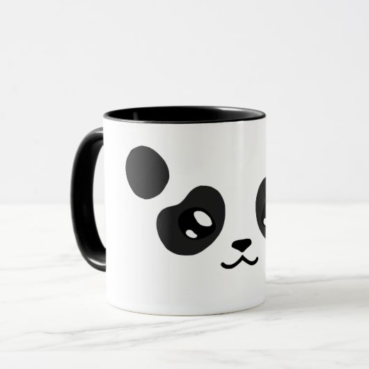 Cute Panda Beer Mok (Voorkant links)