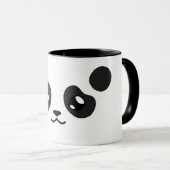 Cute Panda Beer Mok (Voorkant rechts)