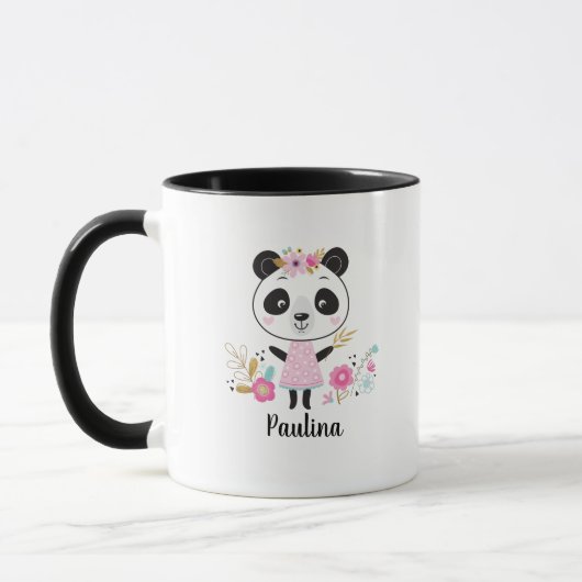 Cute Panda Beer Mok (Links)