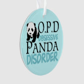 Cute Panda Beer Ornament (voorkant)