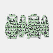 Cute Panda Beer Pattern Bedankdoosjes (Uitgevouwen)