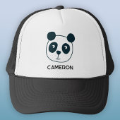 Cute Panda Beer Personalized Trucker Pet