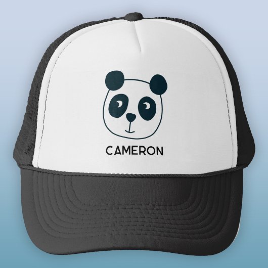 Cute Panda Beer Personalized Trucker Pet
