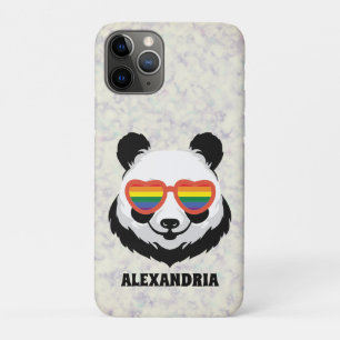 Cute Panda Beer Regenboog LGBTQ Case-Mate iPhone Case