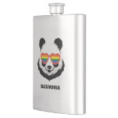 Cute Panda Beer | Regenboog | LGBTQ-fles Flacon (Links)
