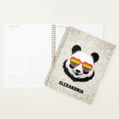 Cute Panda Beer | Regenboog | LGBTQ Planner (Display)