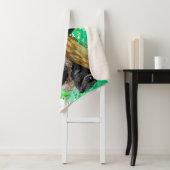 Cute Panda Beer Sherpa Deken (In situ)