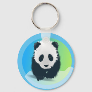 CUTE PANDA BEER SLEUTELHANGER