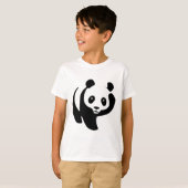 Cute panda beer T-shirt (Voorkant volledig)