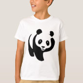 Cute panda beer T-shirt (Voorkant)