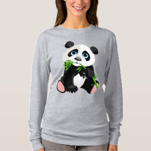 Cute panda beer t-shirt
