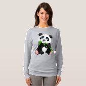 Cute panda beer t-shirt (Voorkant volledig)