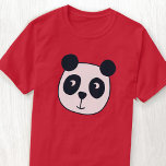 Cute Panda Beer T-shirt<br><div class="desc">Een leuke cartoon panda beer om elke conservatie minded dierenvriend lach te maken. Originele versie door Nic Squirrell. Wijzig de naam om deze aan te passen.</div>