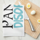 Cute Panda Beer Theedoek (Quarter Fold)