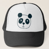Cute Panda Beer Trucker Pet (Voorkant)