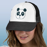 Cute Panda Beer Trucker Pet<br><div class="desc">Een leuk klein panda-beer om elk conservatief dierenvriend te laten glimlachen. Originele versie door Nic Squirrell.</div>