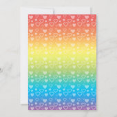 Cute panda beer verjaardaguitnodiging kaart (Achterkant)