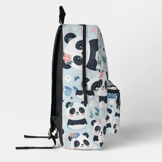 Cute Panda Beren Bedrukte Rugzak (Links)
