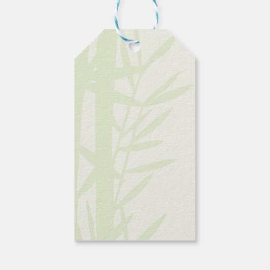 Cute Panda Beren Cuddling Waterverf Baby shower Cadeaulabel (Achterkant)