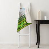 Cute Panda Beren en Bamboo Sherpa Deken (In situ)