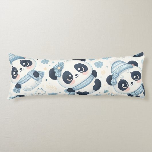 Cute Panda Beren Lichaamskussen (Voorkant)