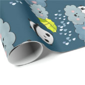 Cute Panda Beren Pattern Cadeaupapier (Rol Hoek)
