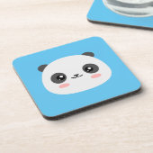 Cute Panda Bier Onderzetter (Linkerzijde)