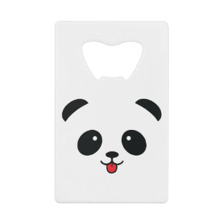 Cute Panda Blep Mlem Blop Creditkaart Flessenopener