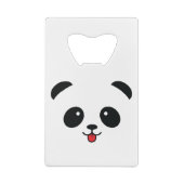 Cute Panda Blep Mlem Blop Creditkaart Flessenopener (Achterkant)