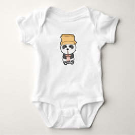 Cute Panda Boba Kawai Romper