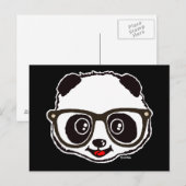 Cute Panda Briefkaart (Voorkant / Achterkant)