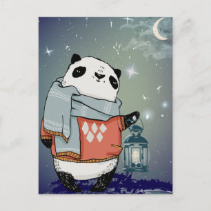 Cute Panda Briefkaart