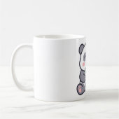 Cute Panda Bubble Tea Klassieke Mok (Links)