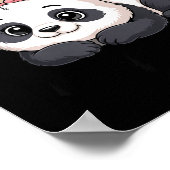 Cute Panda Bunny Some Bunny Loves You Poster (Hoek)