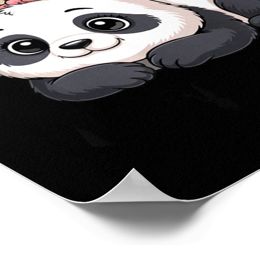 Cute Panda Bunny Some Bunny Loves You  Poster (Hoek)