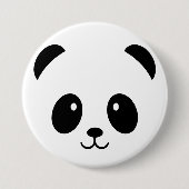 Cute Panda Button Badge Pin Pandas (Voorkant)