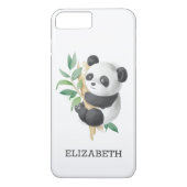 Cute Panda Case-Mate iPhone Case (Achterkant)