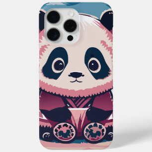 Cute Panda iPhone 15 Pro Max Hoesje